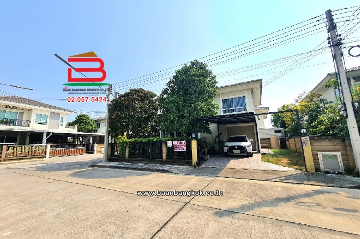ขายบ้านพระราม 5 ราชพฤกษ์ บางกรวย : บ้านเดี่ยว ภัสสร 26 ราชพฤกษ์-ติวานนท์ เนื้อที่ 51.5 ตร.ว ใกล้เทศบาลเมืองบางคูวัด ตำบลบางคูวัด อำเภอเมืองปทุมธานี จังหวัดปทุมธานี