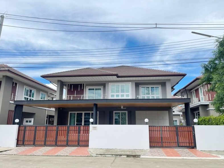 For RentHouseChiang Mai : A house for rent near by 10 min to Charoen Charoen Market, No.13H483
