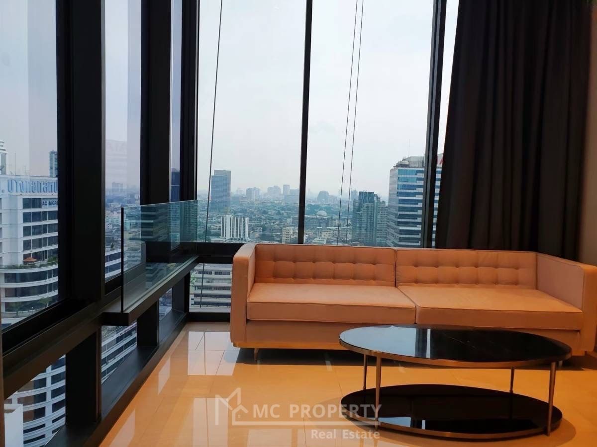ให้เช่าคอนโดสีลม ศาลาแดง บางรัก : Ashton Silom 2 bedroom 76sqm high floor for rent only 75,000 contact 0816878954