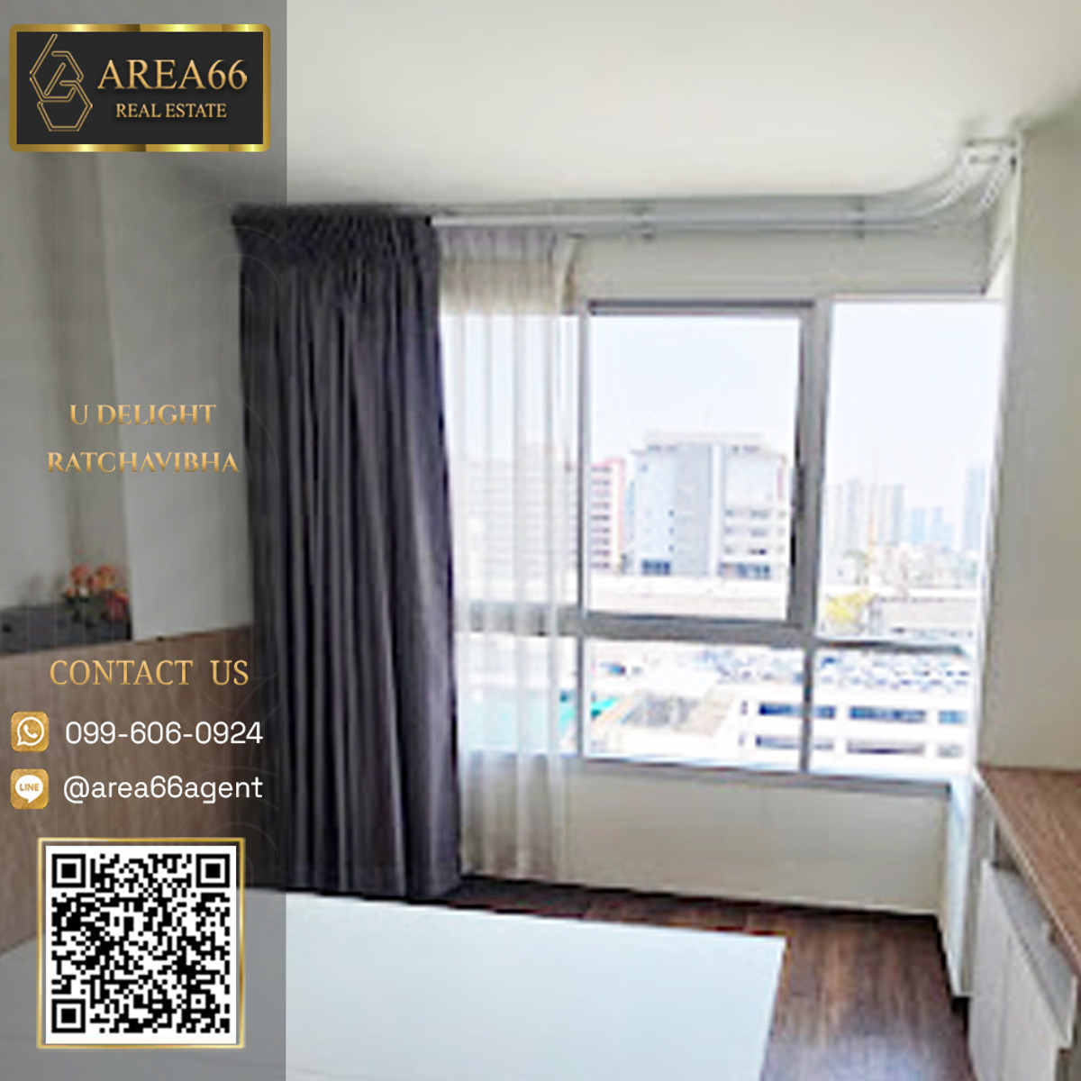 For SaleCondoKasetsart, Ratchayothin : 🔥 For sale!! U Delight Ratchavibha