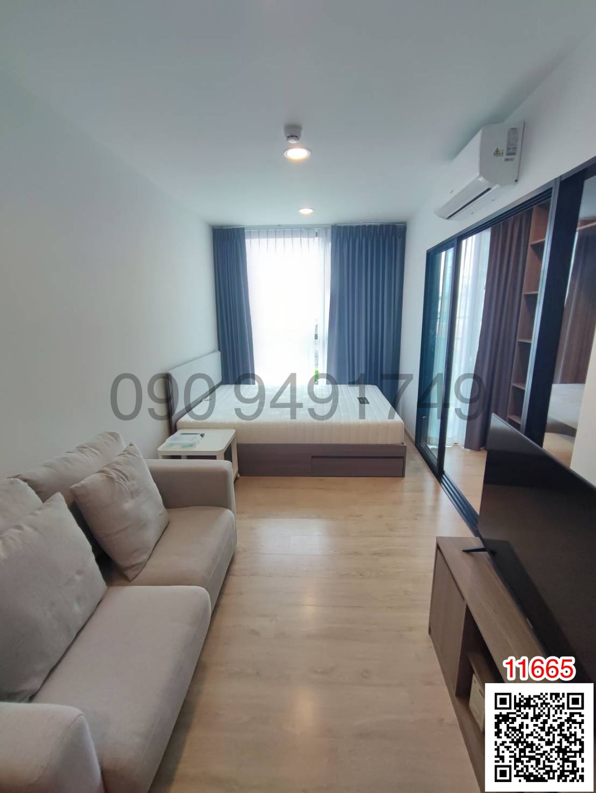 For RentCondoYothinpattana,CDC : Condo for rent: PREMIO UNIC Ekkamai-Lat Phrao, 3rd floor, Building B, fully furnished, near Udom Suksa School.