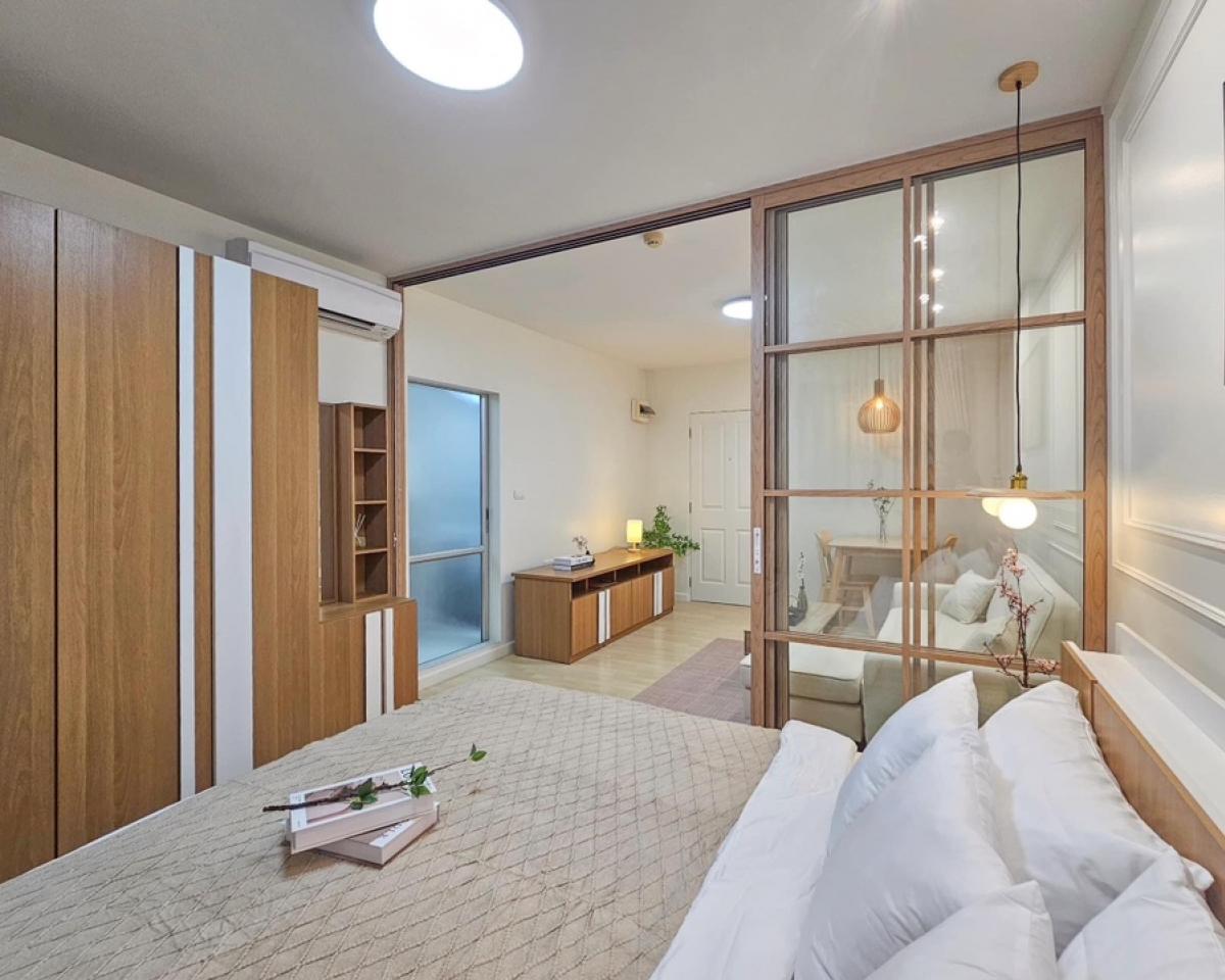 For SaleCondoPinklao, Charansanitwong : 🎉D Condo Charan - Bang Khun Non🎉 Beautifully decorated room, ready to move in.