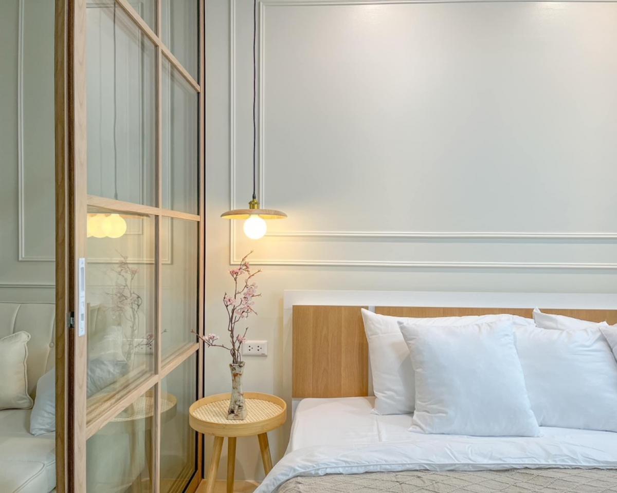 For SaleCondoPinklao, Charansanitwong : 🎉D Condo Charan - Bang Khun Non🎉 Beautifully decorated room, ready to move in.