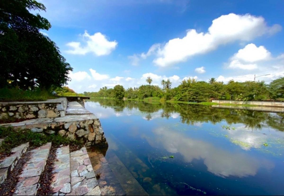 For SaleLandPhutthamonthon, Salaya : Land for sale riverfront  Salaya 622 sqwNear Bangkok
