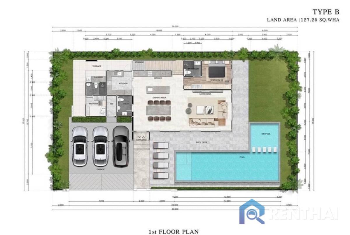 For SaleHousePattaya, Bangsaen, Chonburi : This Large Luxury Villa Could  Be Your Dream Home!