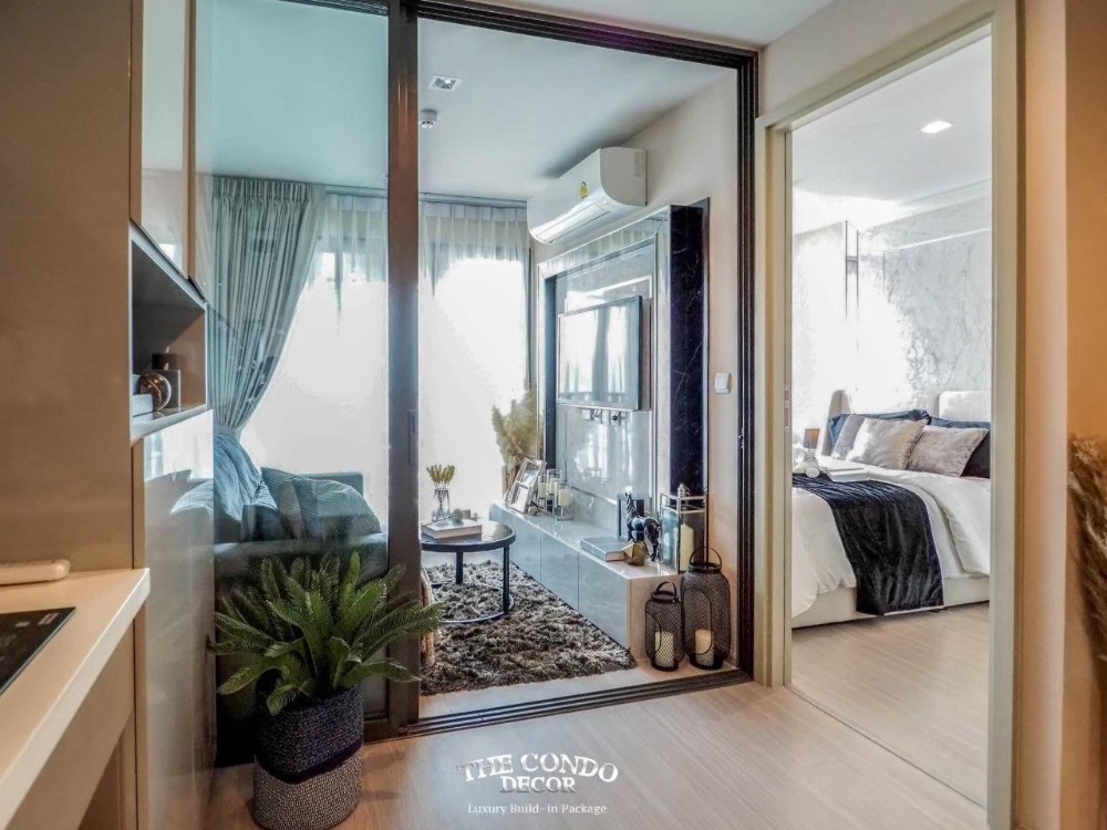 For RentCondoLadprao, Central Ladprao : Luxury room for rent // Life Ladprao 1bed 36 sqm Fullyfurnish 25,000-