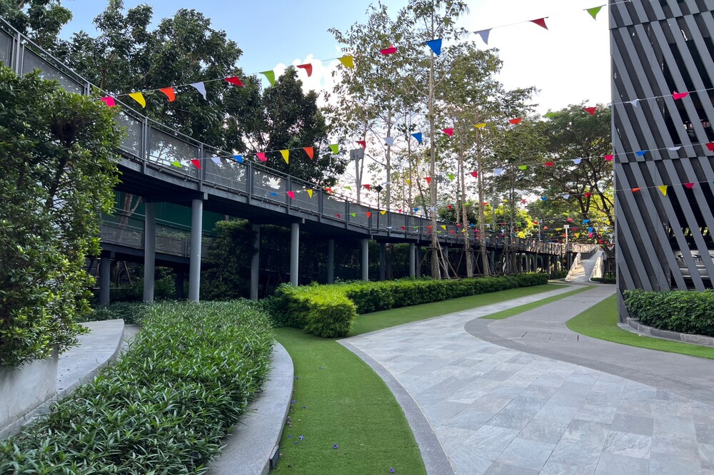 For RentCondoBangna, Bearing, Lasalle : Code C20240100222..........Ideo O2  for rent, Studio room, 1 bathroom, high floor, furnished, ready to move in