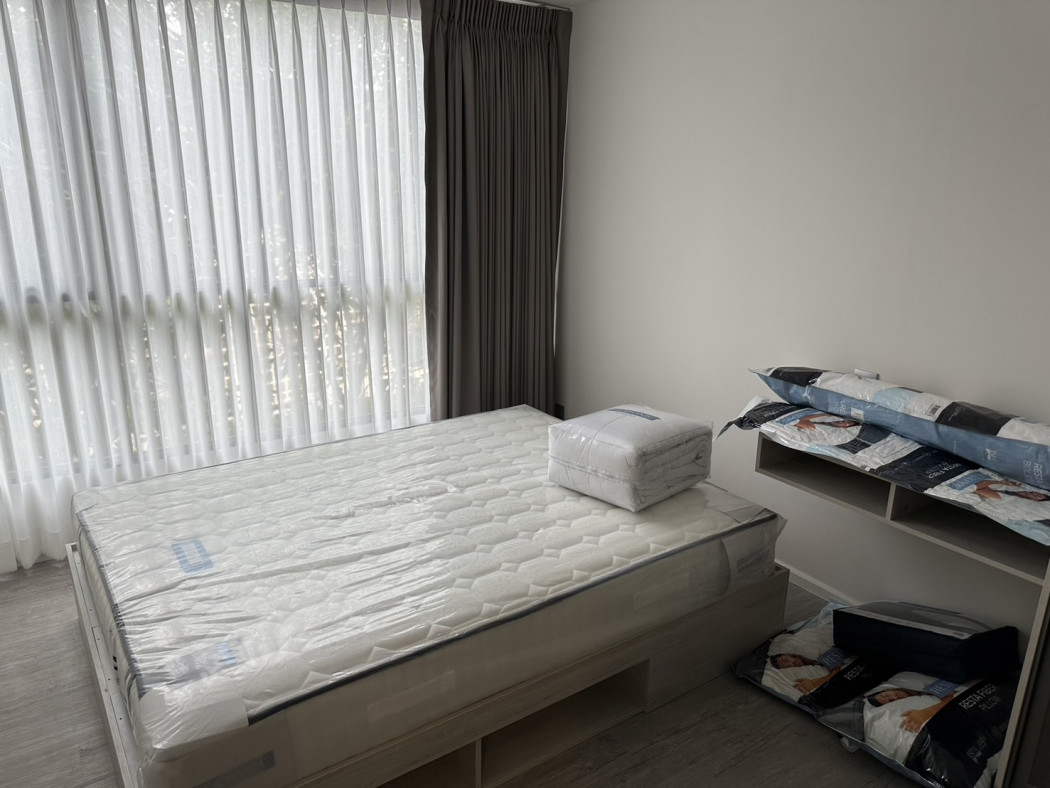For SaleCondoBangna, Bearing, Lasalle : Condo for sale, Atmoz Tropicana Bangna, 28 sq m., 3rd floor, near MRT Si Iam Station.