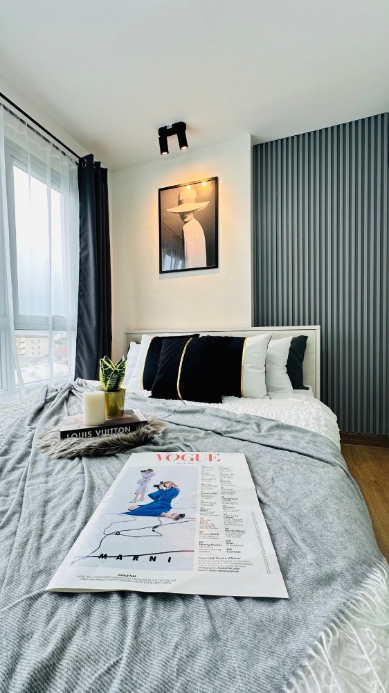 For SaleCondoVipawadee, Don Mueang, Lak Si : Me-166 beautiful room ready This room is yours. Den Vibhavadi Freeon @mecondo