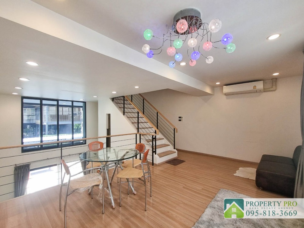 For RentTownhomePattanakan, Srinakarin : MJ24R-008 TownHome for Rent at Shizen Pattanakarn 32, 4 bedroom 22 sqw 220 sqm Fully Furnished Near Onnut, Hua Mak