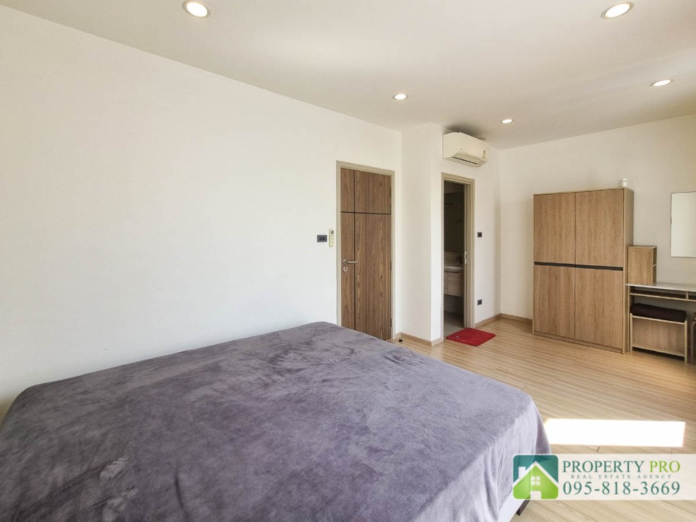 For RentTownhomePattanakan, Srinakarin : MJ24R-008 TownHome for Rent at Shizen Pattanakarn 32, 4 bedroom 22 sqw 220 sqm Fully Furnished Near Onnut, Hua Mak