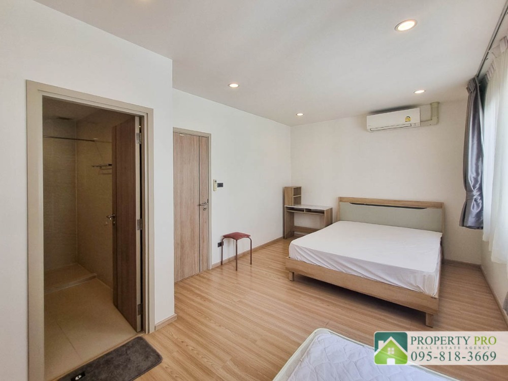 For RentTownhomePattanakan, Srinakarin : MJ24R-008 TownHome for Rent at Shizen Pattanakarn 32, 4 bedroom 22 sqw 220 sqm Fully Furnished Near Onnut, Hua Mak