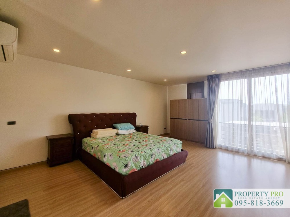 For RentTownhomePattanakan, Srinakarin : MJ24R-008 TownHome for Rent at Shizen Pattanakarn 32, 4 bedroom 22 sqw 220 sqm Fully Furnished Near Onnut, Hua Mak