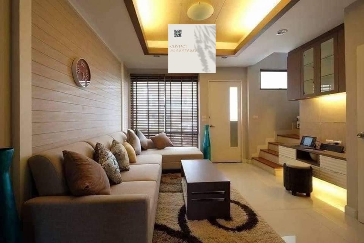 For RentTownhomeOnnut, Udomsuk : For rent The Private Sukhumvit Townhome cozy modern style Sukhumvit -Bangchak