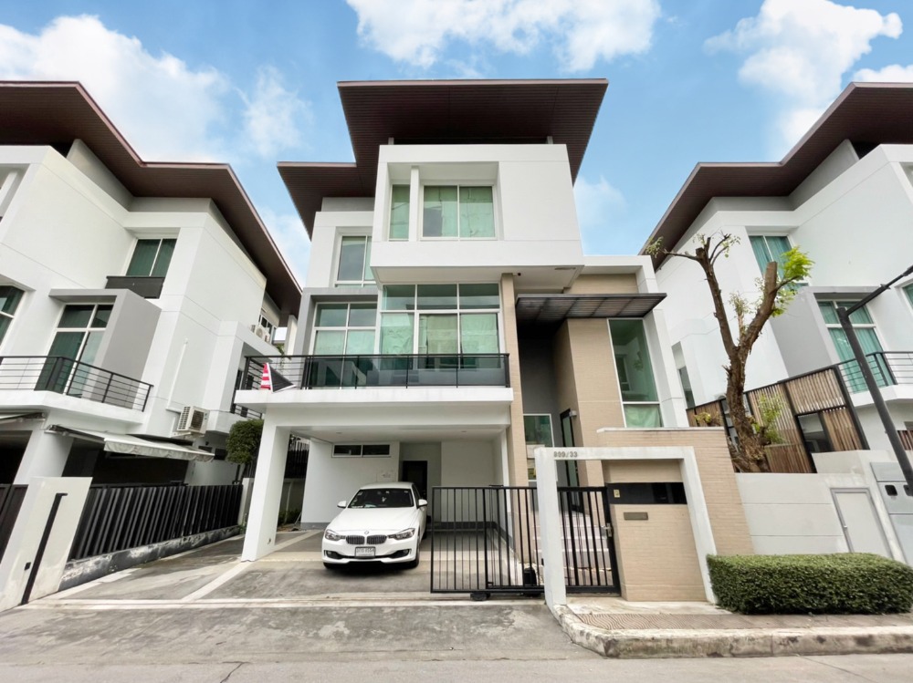 For SaleHouseRama9, Petchburi, RCA : Detached House Nirvana Beyond Rama 9 / 4 Bedrooms (FOR SALE), Nirvana Beyond Rama 9 / Detached House 4 Bedrooms (FOR SALE) TP166