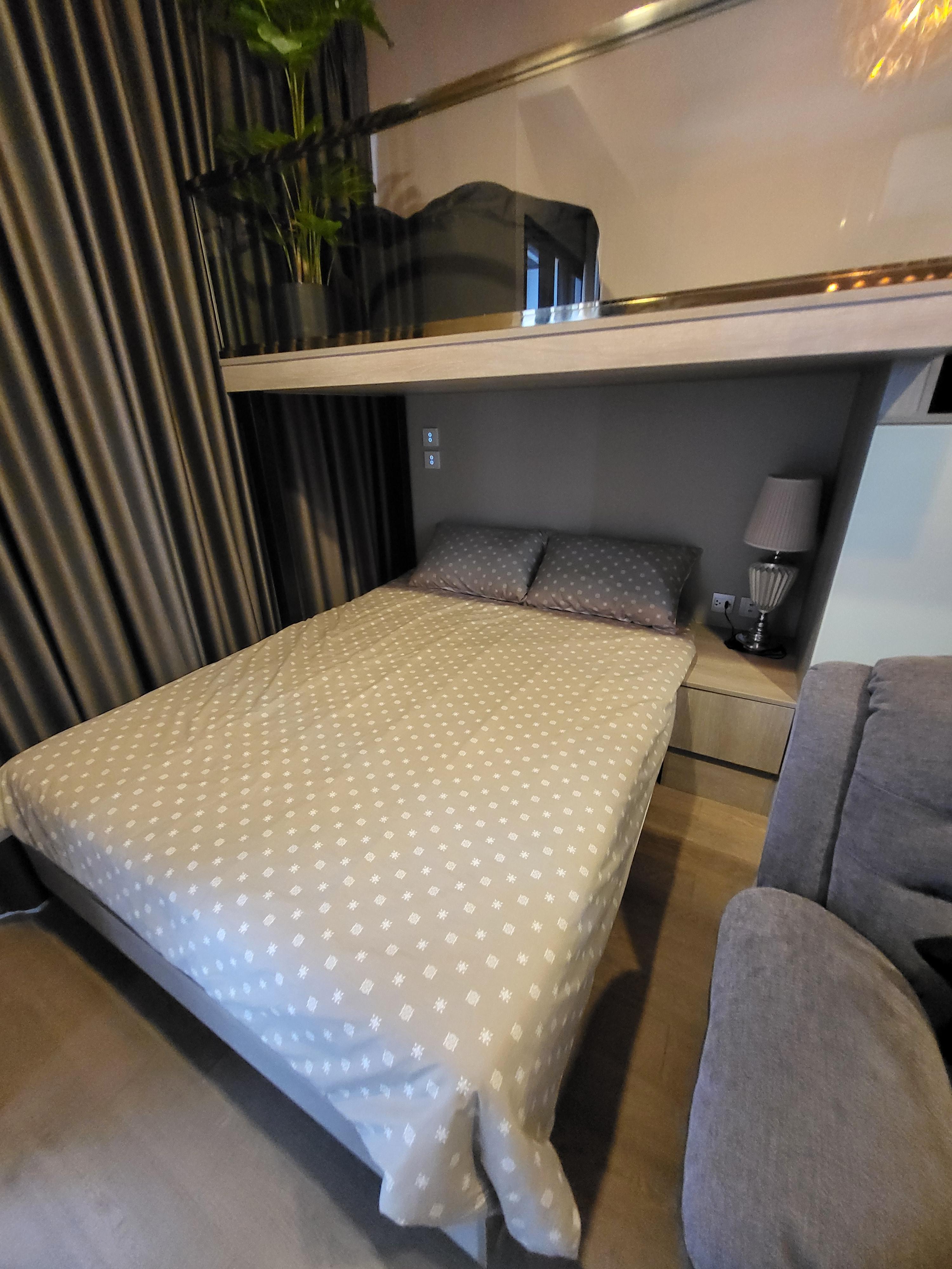 ให้เช่าคอนโดราชเทวี พญาไท : New Room Park Origin Phayathai 1bed 35 sqm Fullyfurnish 27,000-