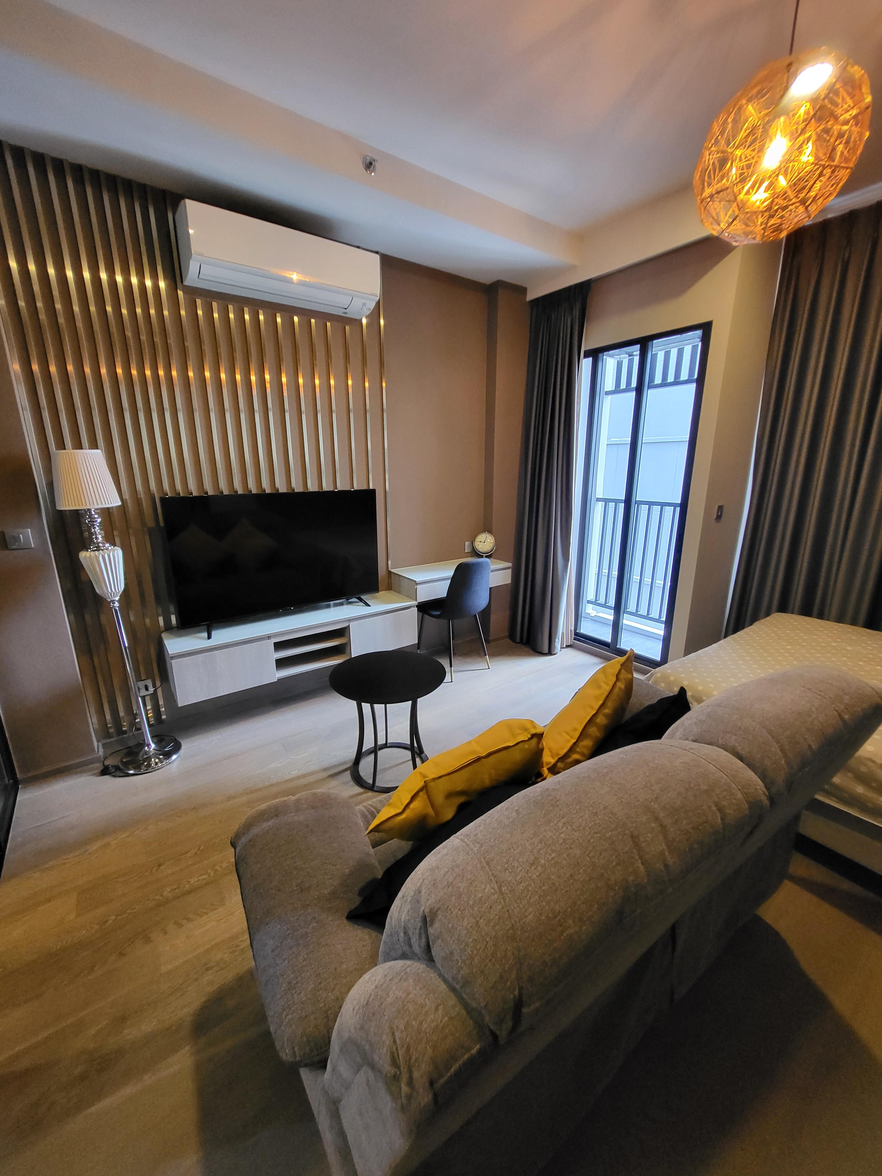ให้เช่าคอนโดราชเทวี พญาไท : New Room Park Origin Phayathai 1bed 35 sqm Fullyfurnish 27,000-