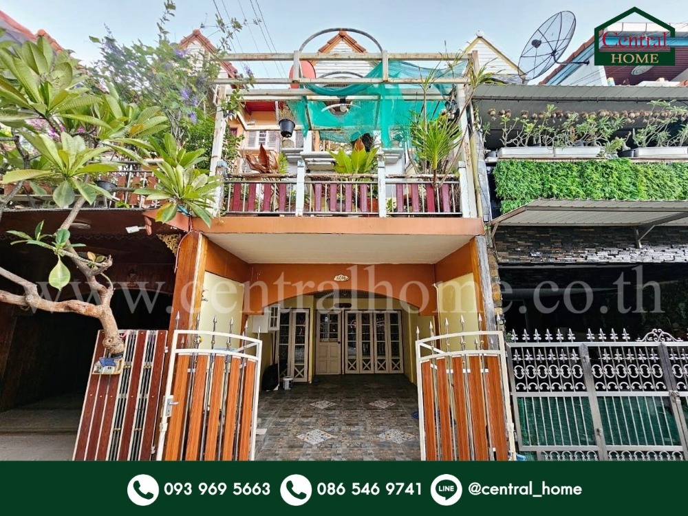 For SaleTownhomeChaengwatana, Muangthong : 3-story townhome, Nawanit, Pak Kret Bypass Road 29, Nonthaburi.