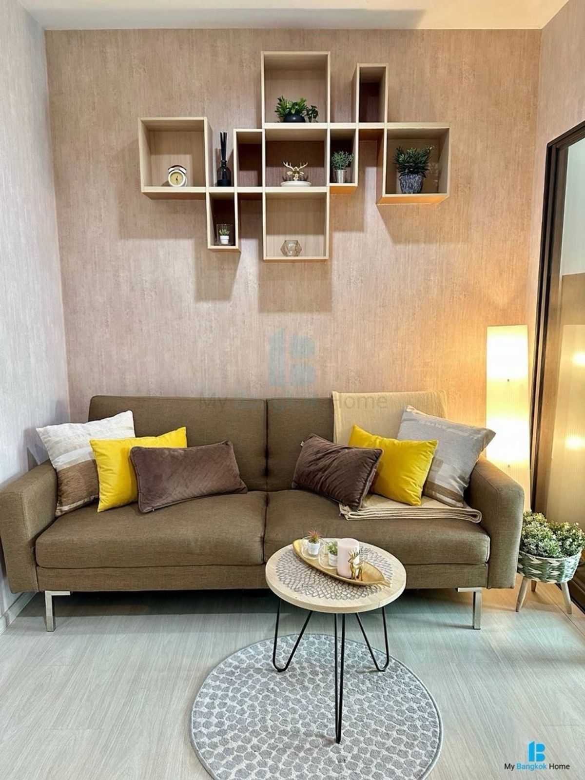 For RentCondoOnnut, Udomsuk : 🔥🔥Beautiful condo for rent🔥🔥 Life Sukhumvit 48, 1 bedroom, 1 bathroom, 30 sq m, 29th floor, open view, beautifully decorated, fully furnished