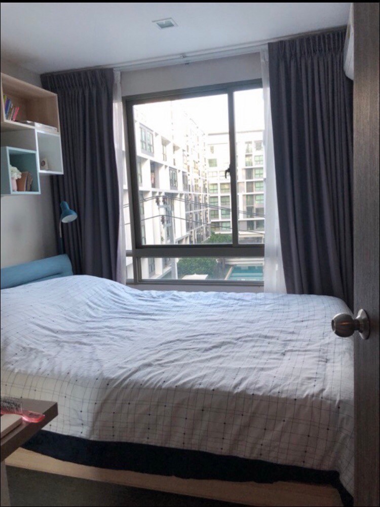 For SaleCondoRatchadapisek, Huaikwang, Suttisan : S-MLU109 Condo for sale, Metro Luxe Ratchada, Building B, 4th floor, building view, 28.3 sq m., 1 bedroom, 1 bathroom, 3.79 million 064-959-8900