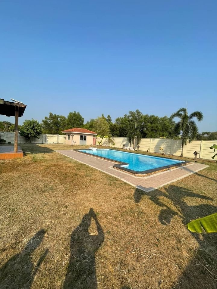 For SaleHouseMin Buri, Romklao : For sale: 2-story detached house, area 362 sq m, Krisada Nakhon Village 25, Pracha Ruamjai Road 31, Sai Kong Din, Khlong Sam Wa District, Bangkok Province.