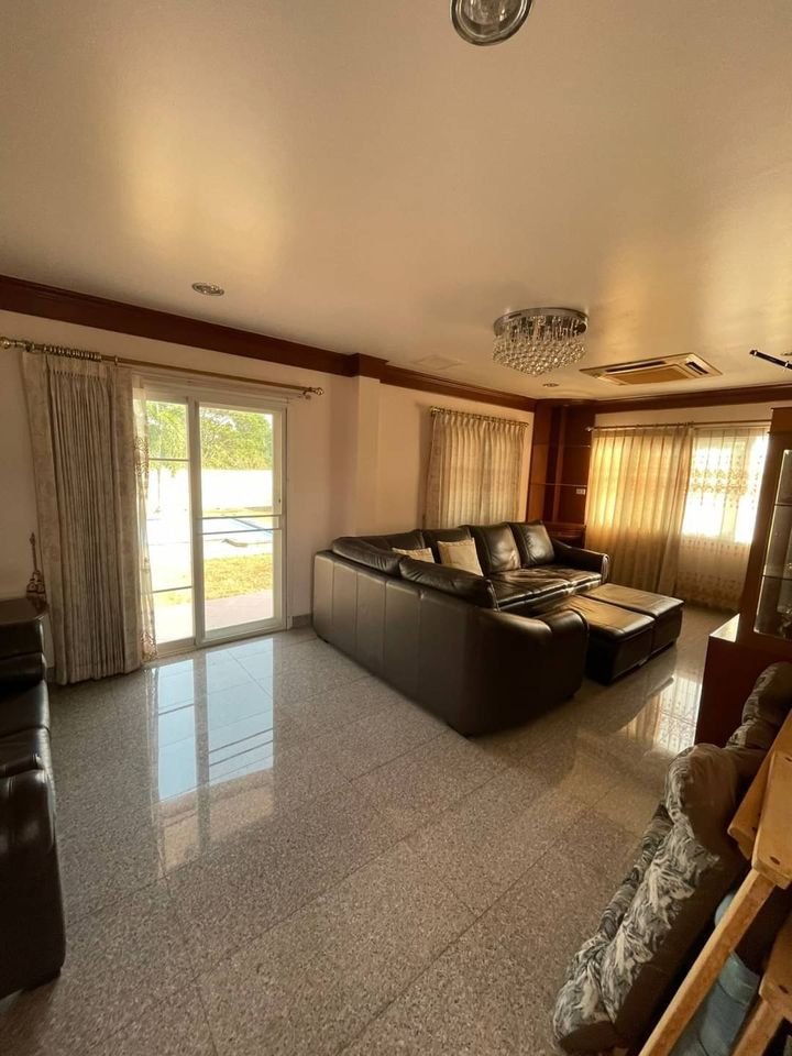 For SaleHouseMin Buri, Romklao : For sale: 2-story detached house, area 362 sq m, Krisada Nakhon Village 25, Pracha Ruamjai Road 31, Sai Kong Din, Khlong Sam Wa District, Bangkok Province.