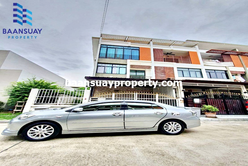 ให้เช่าทาวน์โฮมท่าพระ ตลาดพลู วุฒากาศ : ให้เช่า ทาวน์โฮม 3 ชั้น ถนนกัลปพฤกษ์ตัดกาญจนาภิเษก ใกล้ ตลาดน้ำสำเพ็ง 2