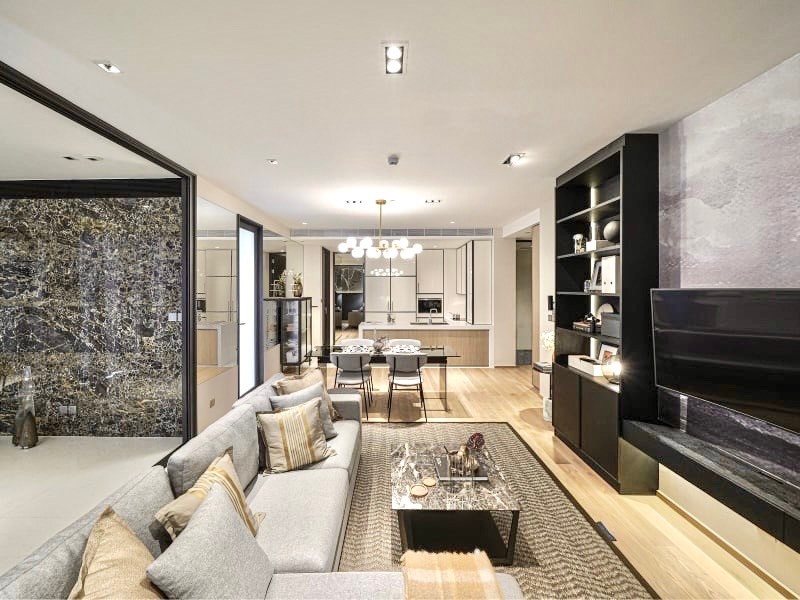ให้เช่าคอนโดสุขุมวิท อโศก ทองหล่อ : BEATNIQ Sukhumvit 32 (For Rent) 2 Bed 3 Bath area 107.60 sqm. *Rental price 120,000 THB per month #CODE0665