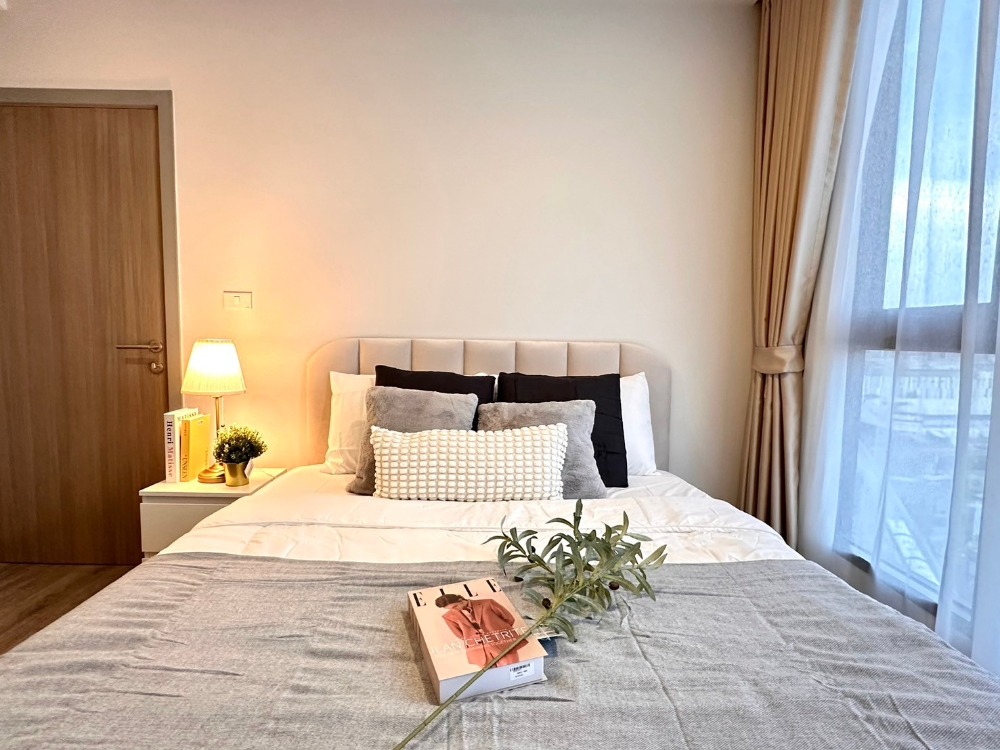 For RentCondoLadprao101, Happy Land, The Mall Bang Kapi : For rent: The Origin Bangkapi, electrical appliances + complete furniture. New room, first hand No one has rented it yet.