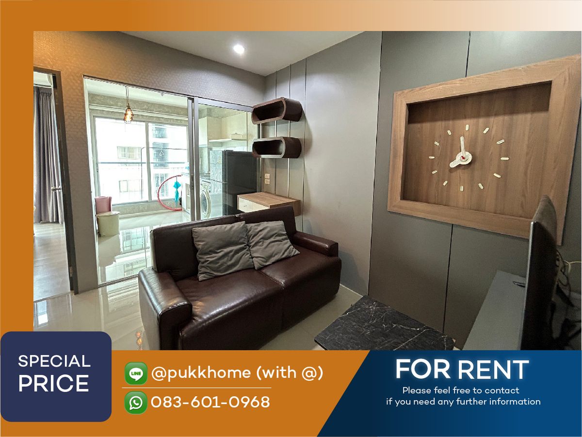 For RentCondoOnnut, Udomsuk : Aspire Sukhumvit 48 has many rooms ✨ 1 bedroom, room divider, room updates every day 📞 Line : @pukkhome (with @)