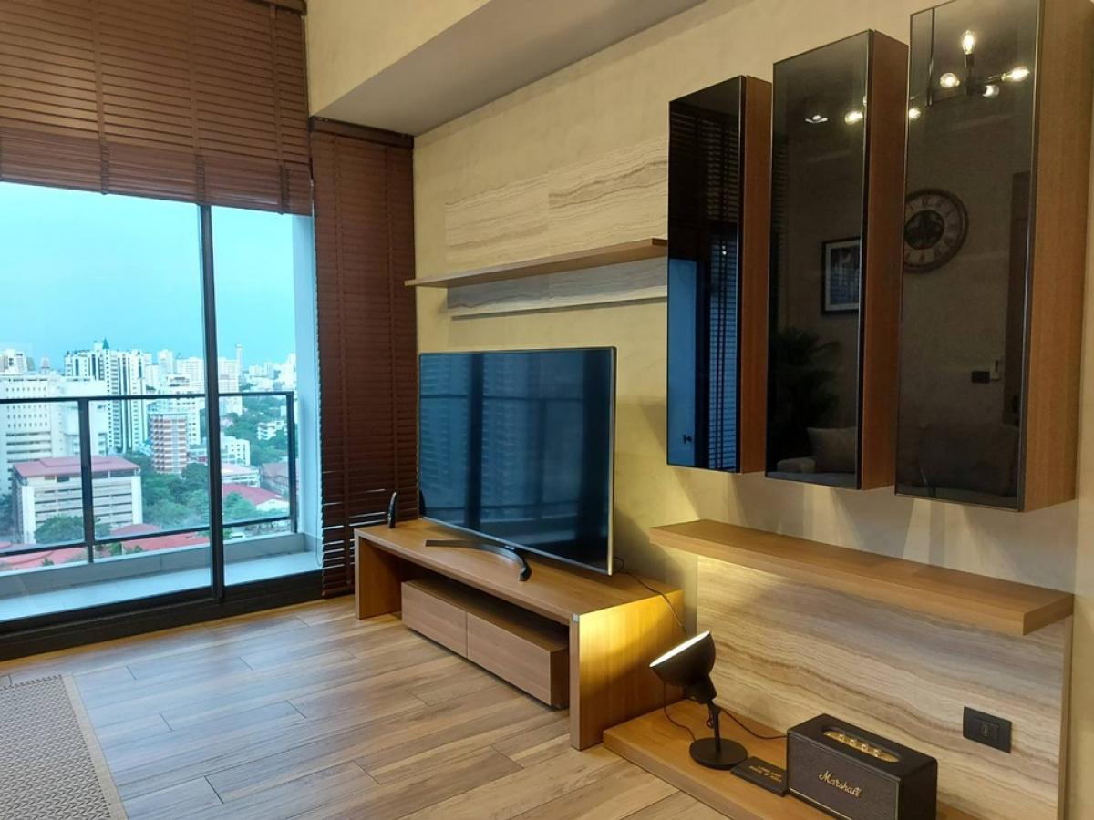 For SaleCondoSukhumvit, Asoke, Thonglor : The Lofts Asoke (MRT Phetchaburi) 2bed2 bath 85 sqm 70,000 THB/month
