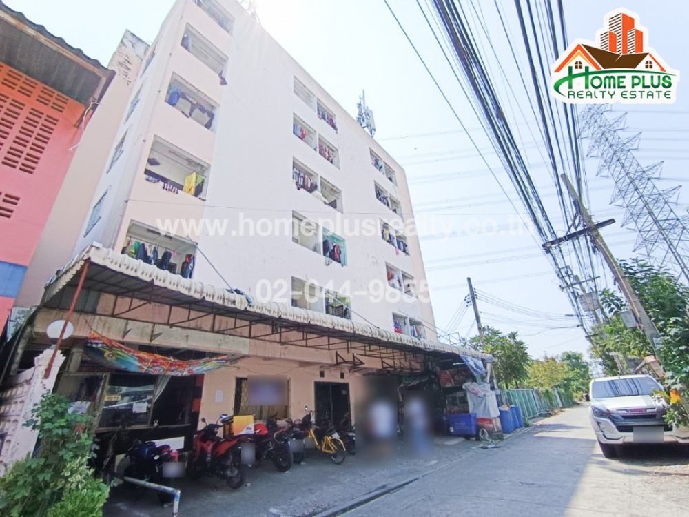 For SaleHotel&Apartment BusinessBang Sue, Wong Sawang, Tao Pun : 6-story apartment, Prachachuen Road, near The Mall Ngamwongwan (good location, good investment)