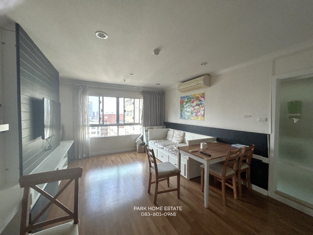 ให้เช่าคอนโดพระราม 9 เพชรบุรีตัดใหม่ RCA : Lumpini Place Rama 9 ✨ 2 ห้องนอน ชั้นสูง เครื่องใช้ไฟฟ้าครบ 📞 Line:@pukkhome (with @ )