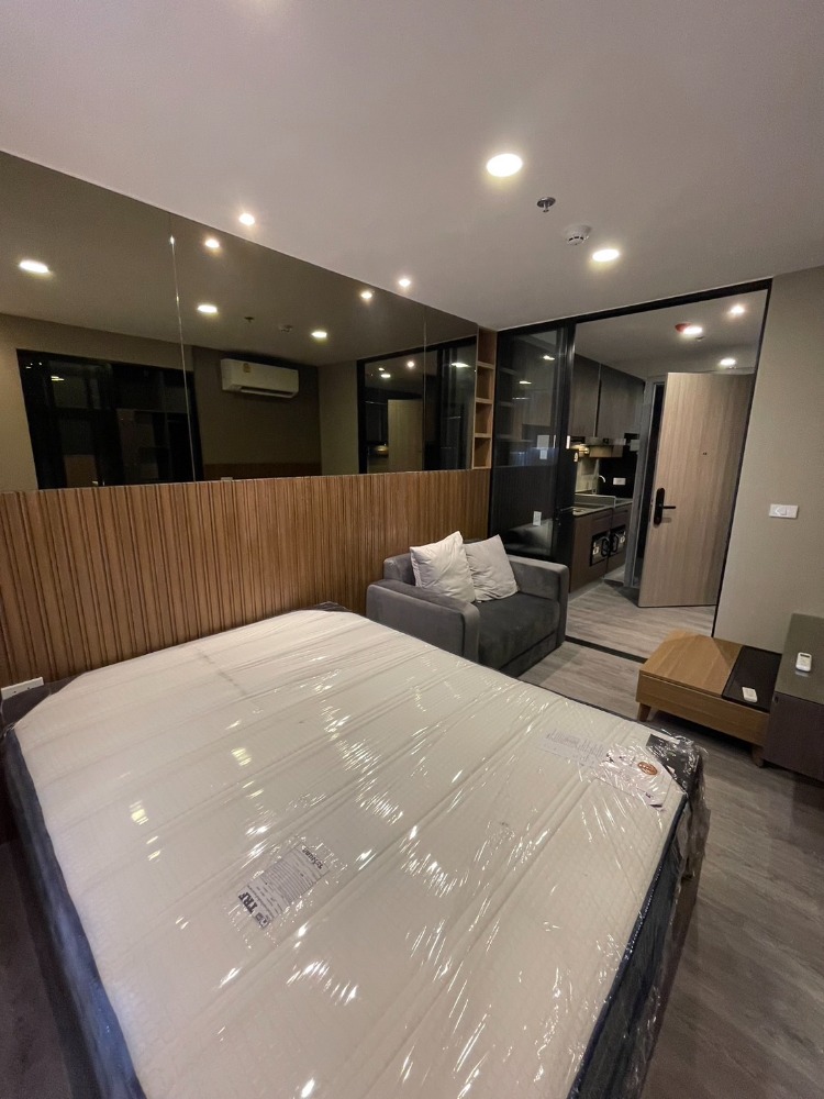 For RentCondoLadprao101, Happy Land, The Mall Bang Kapi : For rent: The Origin Lat Phrao-Bang Kapi, 10th floor, new project, brand new room. Good built-in