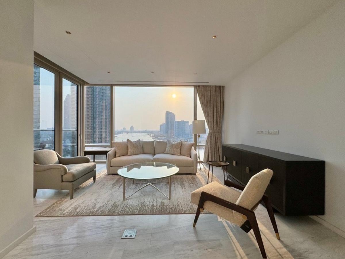 ให้เช่าคอนโดสาทร นราธิวาส : Rental : Four seasons private residence , 2 bedroom 3 bathroom , Size 110 S.qm , 14th Floor