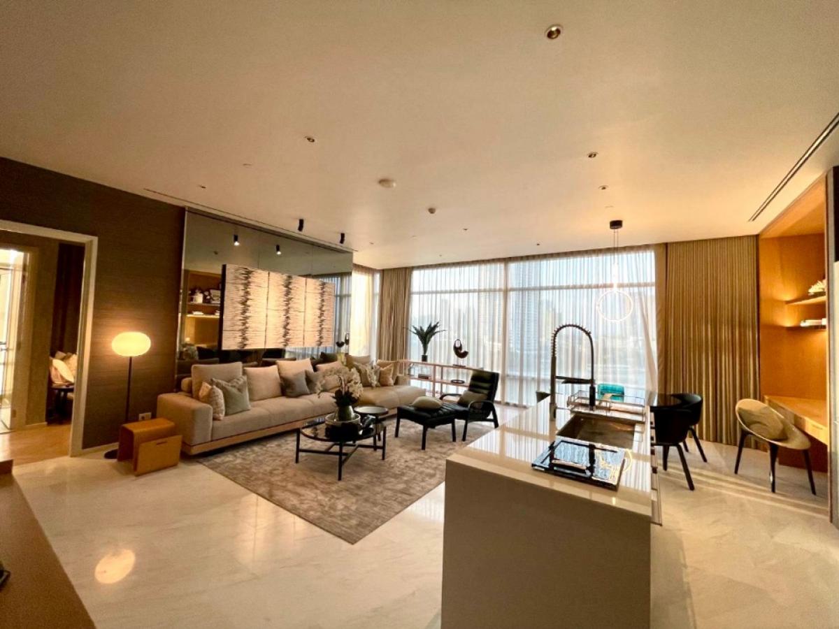 ให้เช่าคอนโดสาทร นราธิวาส : Rental : Four seasons private residence , 2 bedroom 3 bathroom , Size 138 S.qm , 6th Floor