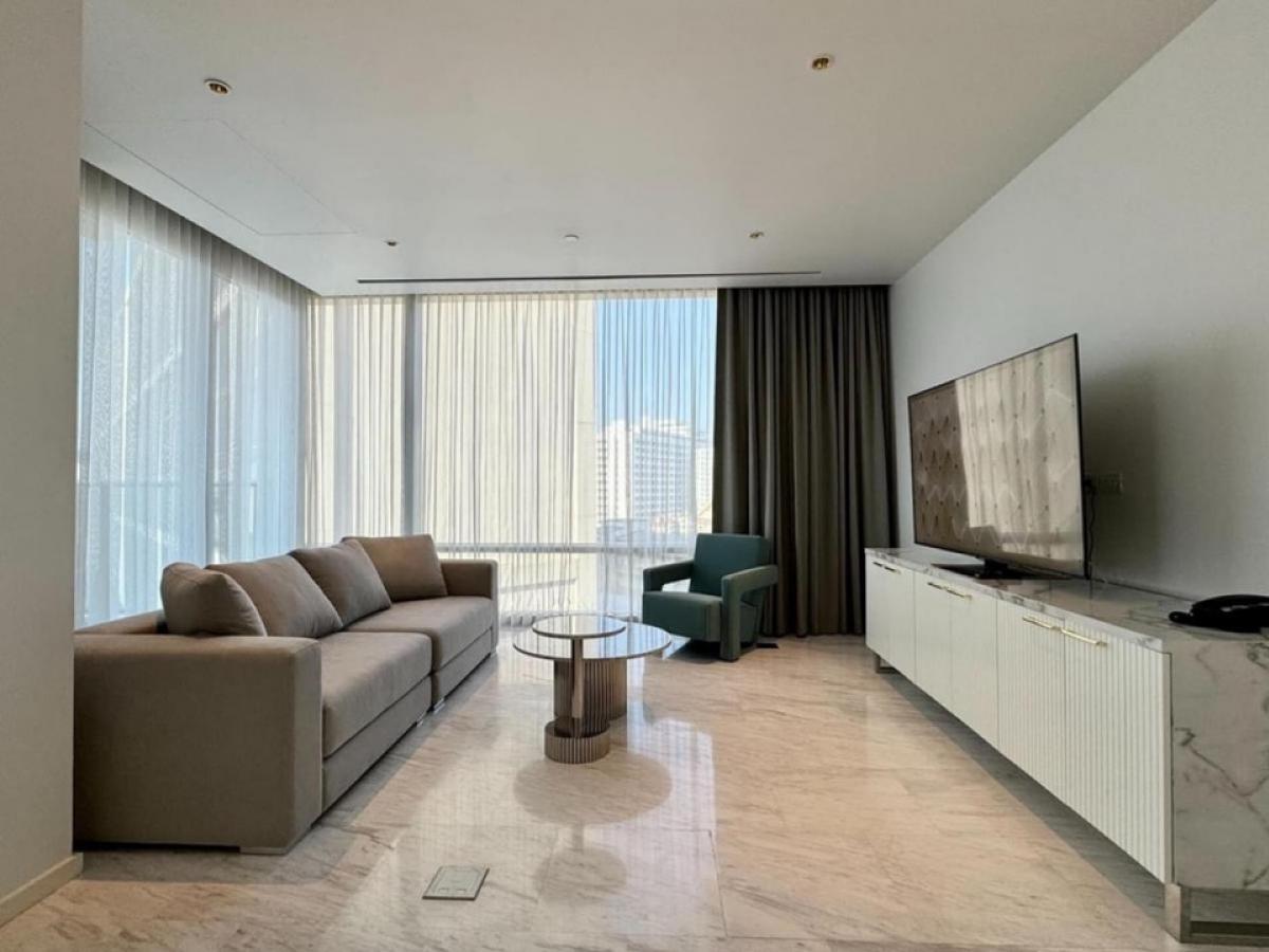 For RentCondoSathorn, Narathiwat : Rental : Four seasons private residences , 2 bedroom 3 bathroom , Size 115 S.qm , 6th Floor