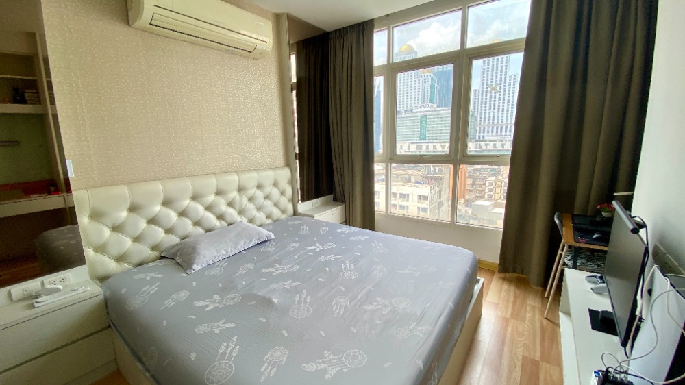 For SaleCondoRatchathewi,Phayathai : Condo for sale next to Airport link Ratchaprarop station. (Phaya Thai-Suvarnabhumi) Ideo Verve Ratchaprarop 2 bedrooms, 2 bathrooms, 69 sq m, 12th floor