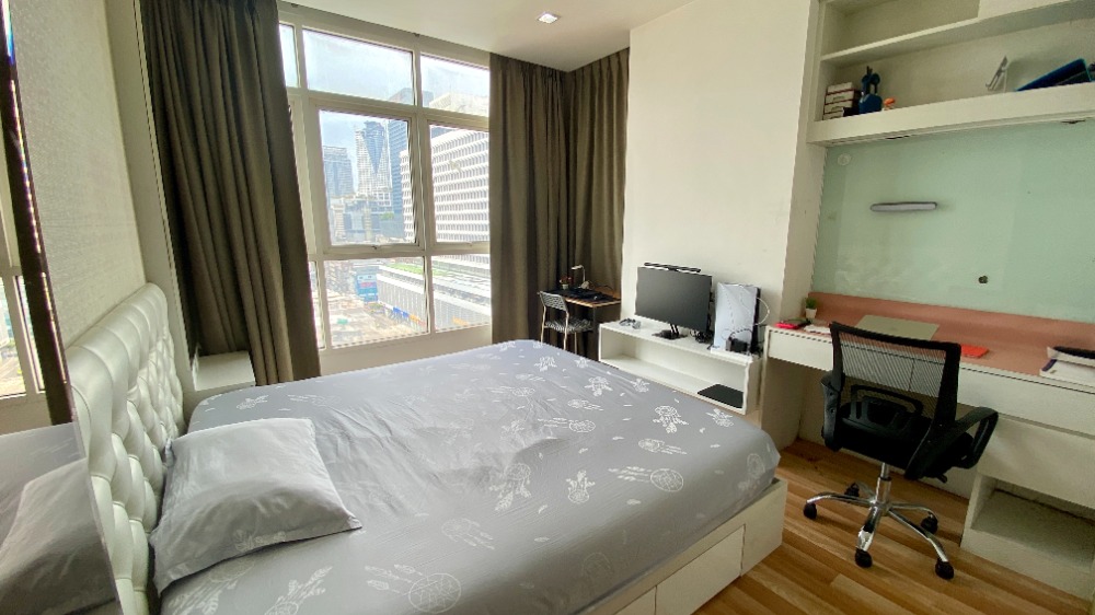 For SaleCondoRatchathewi,Phayathai : Condo for sale next to Airport link Ratchaprarop station. (Phaya Thai-Suvarnabhumi) Ideo Verve Ratchaprarop 2 bedrooms, 2 bathrooms, 69 sq m, 12th floor