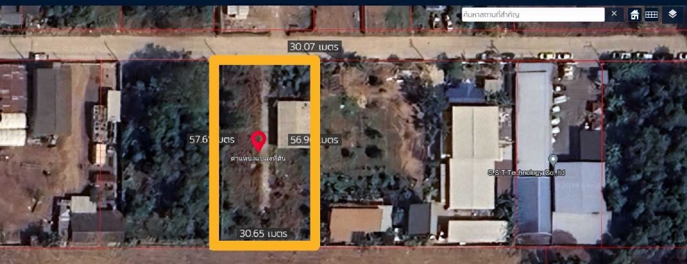 For SaleLandPathum Thani,Rangsit, Thammasat : Empty land for sale, area 1 rai, Lam Luk Ka District, Pathum Thani Province, near the road along Lam Luk Ka Expressway.