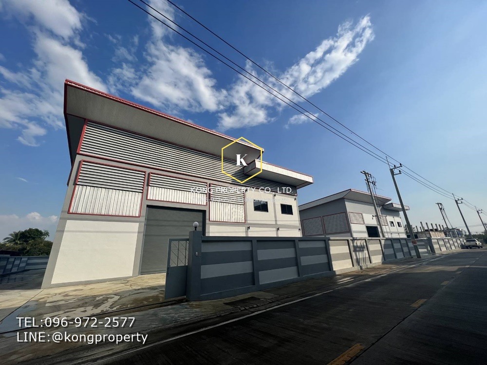 For RentFactoryMahachai Samut Sakhon : Factory for rent, Don Kai Dee, Krathum Baen, Samut Sakhon, area 1 rai, can get 4.