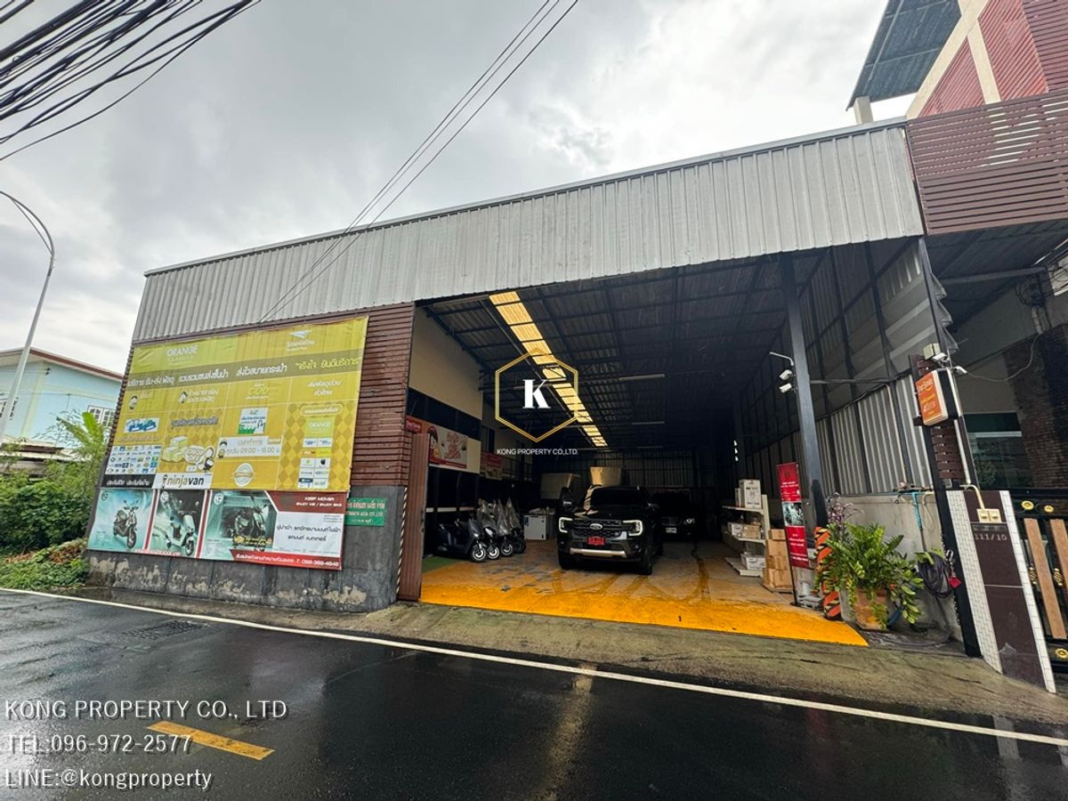 ให้เช่าโกดังนนทบุรี บางใหญ่ บางบัวทอง : ให้เช่าโกดัง พระราม5 บางกร่าง อำเภอเมือง นนทบุรี  พื้นที่ใช้สอย 400 ตรม