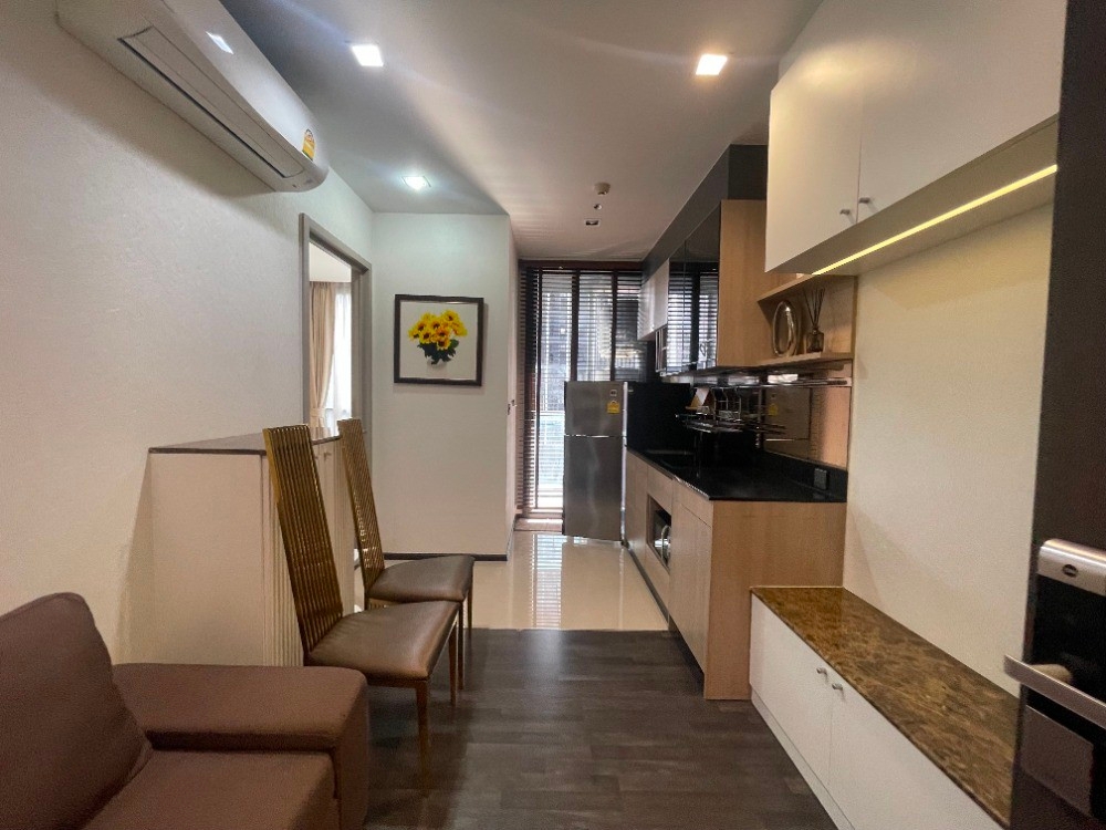 For SaleCondoRama9, Petchburi, RCA : S-LAS123 Condo for sale, The Line Asoke-Ratchada, 8th floor Size 28.5 sqm. 1 bed 1 bath 4.49M 064-959-8900