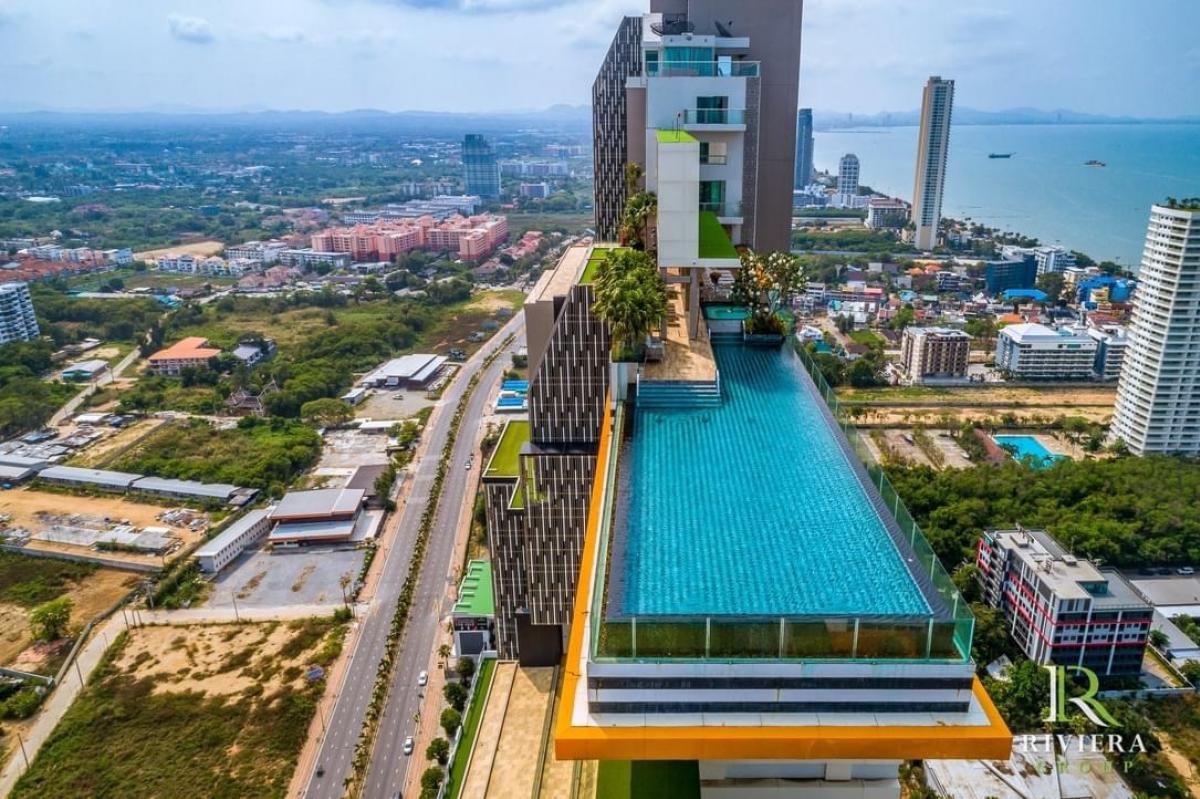 For SaleCondoPattaya, Bangsaen, Chonburi : Studio 33 Sqm. Sea view price 2.9 Million baht