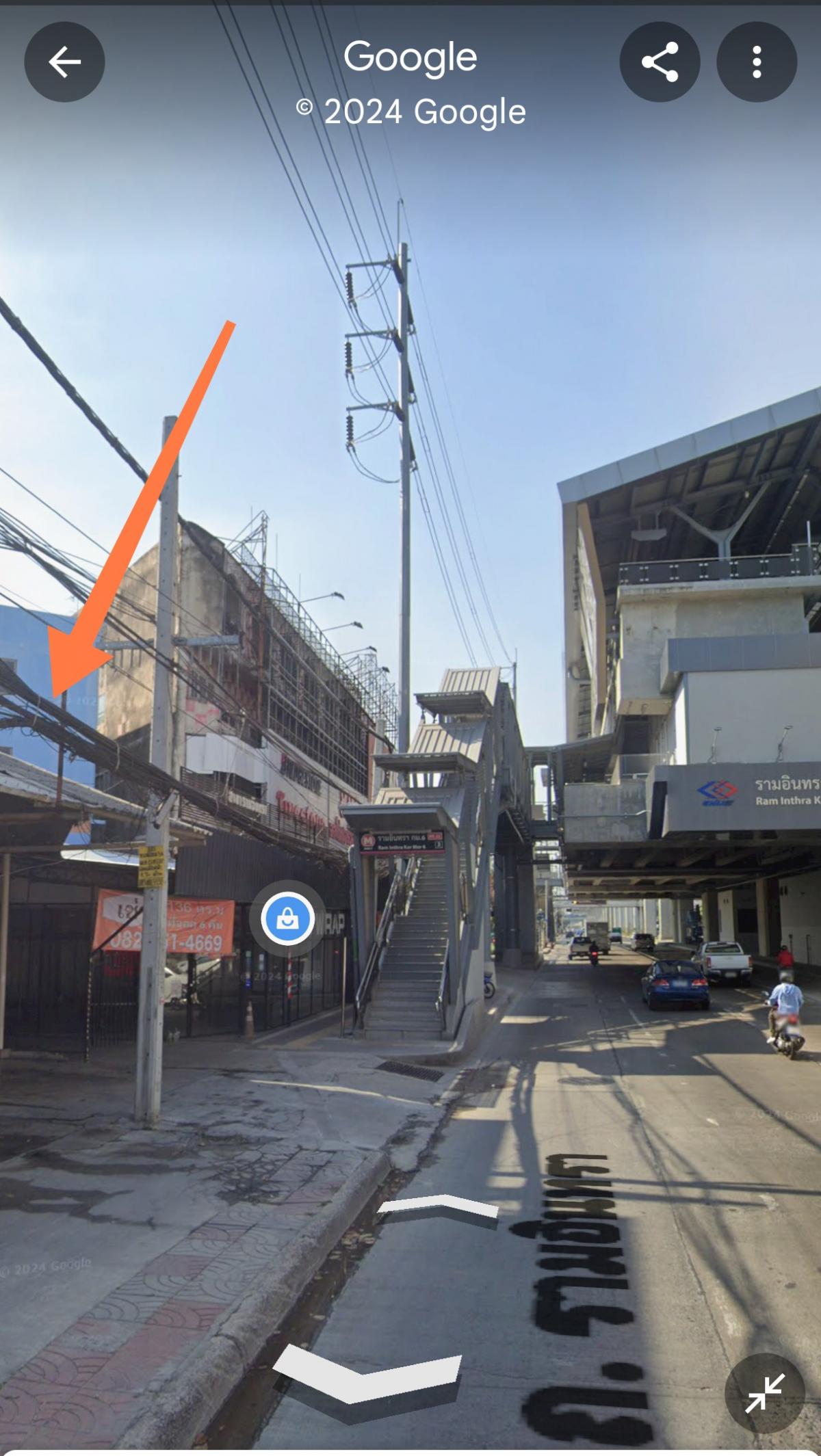 For SaleShop HouseNawamin, Ramindra : For sale: 3-storey shophouse next to MRT station, suitable for rental rooms, boutique hotel, Ram Intra Km 6