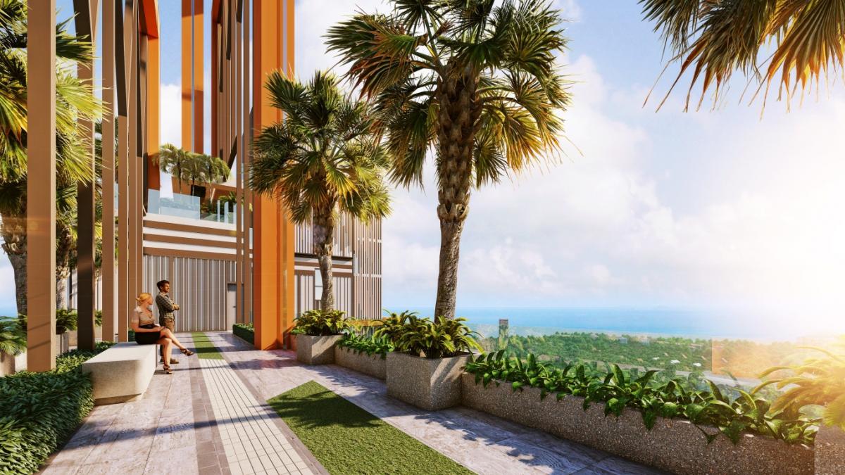 ขายดาวน์คอนโดพัทยา บางแสน ชลบุรี สัตหีบ : #ขายดาวน์เท่าทุน The Riviera Malibu แบบ 1 ห้องนอน 37 ตารางเมตร วิวเกาะล้าน ราคาพรีเซลล์