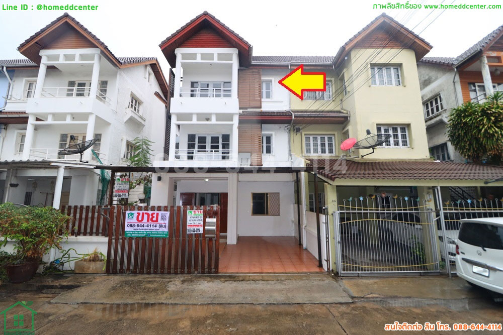 ขายบ้านแจ้งวัฒนะ เมืองทอง : ขายทาวน์โฮม 3 ชั้น (บ้านแฝด) หลังริม 39.8 วา ม.โพธิแก้ว ประชาชื่น แจ้งวัฒนะ ปากเกร็ด นนทบุรี เลียบคลองประปา ใกล้แมคโคร แจ้งวัฒนะ รถไฟฟ้าสายสีชมพู