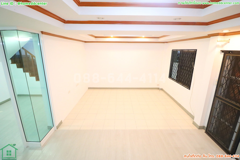 ขายบ้านแจ้งวัฒนะ เมืองทอง : ขายทาวน์โฮม 3 ชั้น (บ้านแฝด) หลังริม 39.8 วา ม.โพธิแก้ว ประชาชื่น แจ้งวัฒนะ ปากเกร็ด นนทบุรี เลียบคลองประปา ใกล้แมคโคร แจ้งวัฒนะ รถไฟฟ้าสายสีชมพู