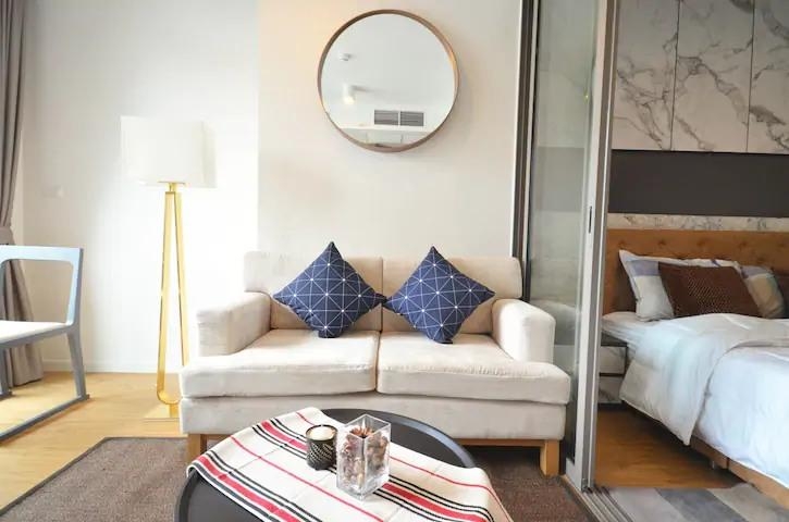 ให้เช่าคอนโดสีลม ศาลาแดง บางรัก : For Rent Siamese Surawong 1bed 35 Sqm Fullyfurnish 18,000-