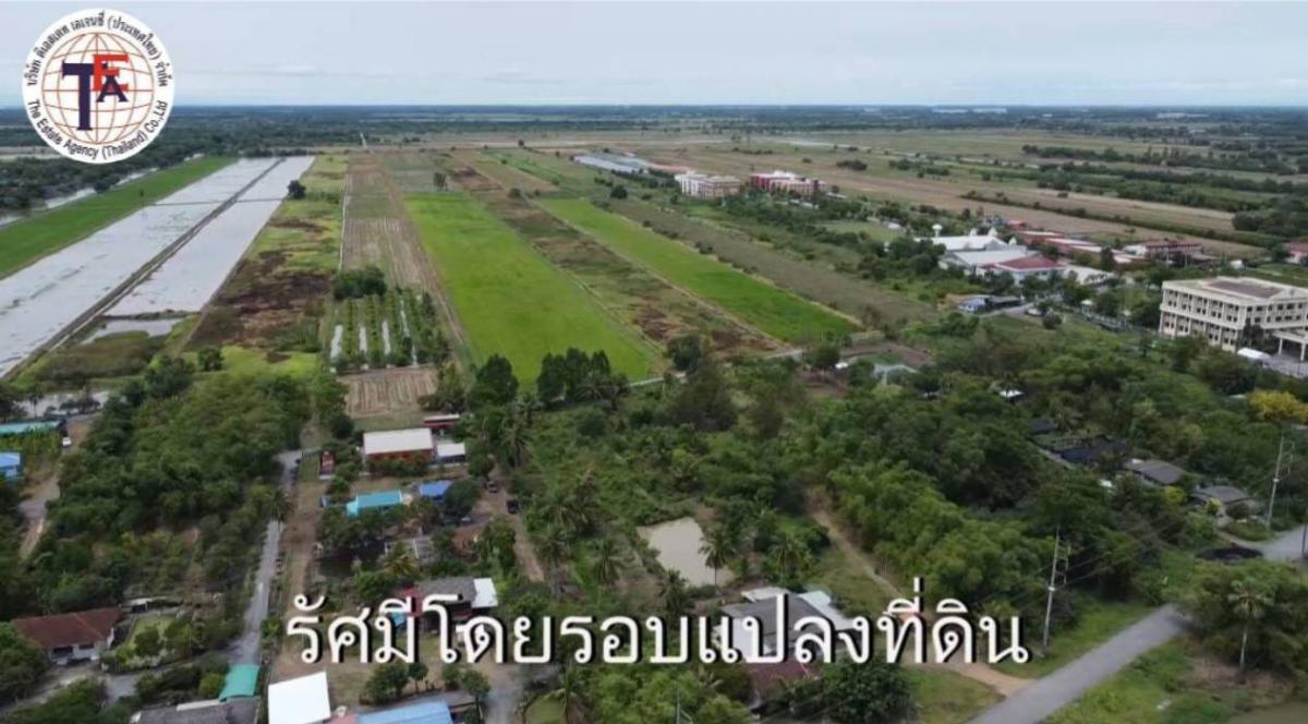 For SaleLandPathum Thani,Rangsit, Thammasat : Land for sale Rangsit-Ongkharak-Nakhon Nayok, Khlong 15, Khlong Yai, next to the black road, near the plant market. near university near hospital Next to the main road
